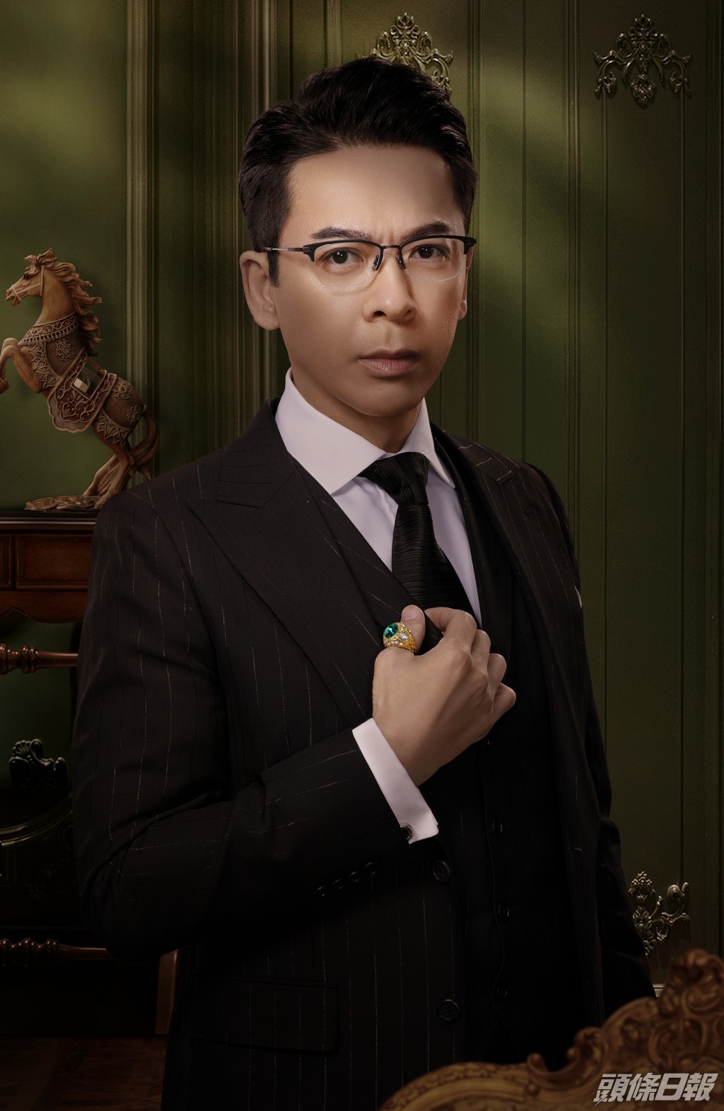 演馬家長子的郭政鴻與熊黛林飾演夫妻。